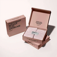 Caja de Cartón Corrugado Plegable Personalizable y Reciclable con Forro de Esponja y Diseño Impreso Personalizado