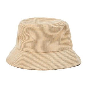 Cappello a secchiello in cotone personalizzato a tesa larga con foglia ricamata in velluto a coste/cartone animato per la pesca Casual per uso quotidiano - Product Image 6