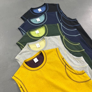 Camiseta Deportiva TwoTone de Secado Rápido, 245G, Unisex, Sin Mangas, para Gimnasio, Transpirable, Ligera, Personalizable para Atletismo - Product Image 2