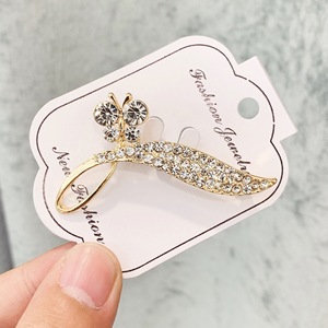 Épingles à hijab originales pour femmes, broches de sécurité en perles pour foulards, clips en alliage pour mariages et fiançailles - Product Image 5