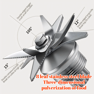 Licuadora Comercial de Alta Resistencia 3 en 1, 6000W, 12 Velocidades, Máquina de Alta Velocidad para Triturar Hielo, Licuadora para Smoothies de Gran Capacidad de 2L - Product Image 6