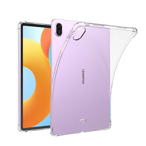 Para Huawei <span class=keywords><strong>MatePad</strong></span> <span class=keywords><strong>11</strong></span>,5 Funda transparente, esquinas de cojín a prueba de golpes Funda de tableta de TPU suave para Huawei <span class=keywords><strong>MatePad</strong></span> <span class=keywords><strong>11</strong></span>,5 PaperMatte Edition - Product Image 1