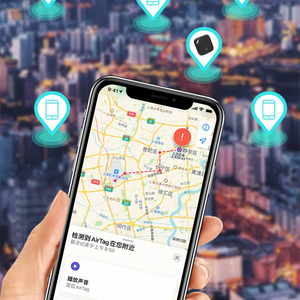 Air Tag Bluetooth Tracker Dispositivo GPS con reloj despertador para gato Collar para mascotas Carteras Llavero Localizador de bicicletas - Product Image 3