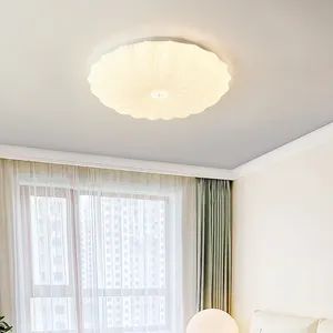 מודרני נורדי סלון חדר שינה 48W 60W Led לבן עגול תקרת אור
