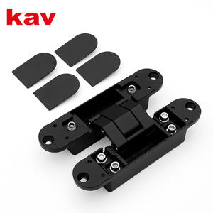 Charnière invisible pliable en alliage de zinc robuste réglable à 180° pour portes intérieures en <span class=keywords><strong>bois</strong></span>, cuisine, chambre à coucher - Product Image 2