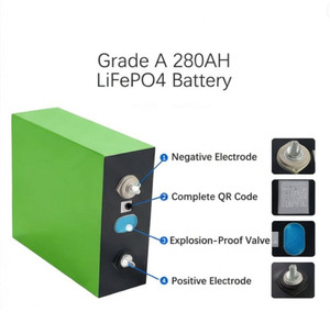 Литий-железо-фосфатный (LiFePO4) аккумулятор ENERGY 280 Ач, класс ААА, 3.2В, призматический, LFP, 12В для Украины и Польши – Хит продаж - Product Image 2