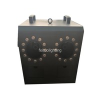Lumière LED DJ 3000W Machine à bulles de fumée 4 roues DMX Télécommande pour scène mariage DJ fête Disco