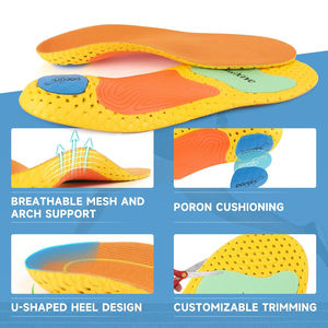 Sport <span class=keywords><strong>Running</strong></span> supporto <span class=keywords><strong>scarpe</strong></span> solette arco supporto cuscinetti di assorbimento degli urti inserti ortotici per fascite plantare solette uomini donne - Product Image 2