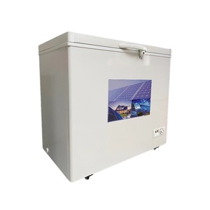 Congélateur coffre à double ouverture supérieure BD-<span class=keywords><strong>308</strong></span> à isolation en mousse, refroidissement direct, alimentation 12V/220V solaire et par <span class=keywords><strong>batterie</strong></span>, avec porte intérieure vitrée - Product Image 2