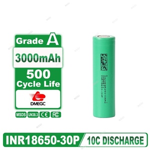 Noyau d'énergie de qualité supérieure cylindrique Samsung Style 18650 NMC 3.7V 3000mAh - Product Image 3