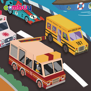 Kit de <span class=keywords><strong>pliage</strong></span> robot en papier, jouet pour enfant, artisanat 3d, à monter soi-même, 10 pièces - Product Image 3