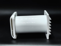 Système HVAC ABS Carré Grille Mur Ventilation Diffuseur Intérieur Extérieur Réglable pour Hôpital Salle De Bains Cuisine