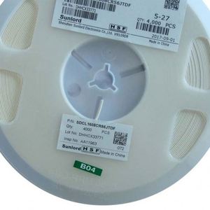 Factory Direct SDCL1608CR56JTDF 0603 1608 Inductors High-Frequency Inductors 560nH 5% 100mA 4ohm - Product Image 1