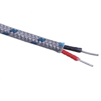 Cable de Compensación para Termopar Tipo K/J/E/T/N con Aislamiento de PVC/Silicona/FEP/Acero Inoxidable/Fibra de Vidrio, Cable de Extensión