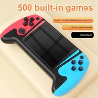 Console de jeu d'arcade portable rétro Q21, écran HD de 3,5 pouces, double joystick, 500 jeux intégrés, batterie rechargeable, portable, vintage