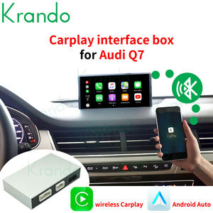 Krando Carplay Interfaz para Audi Q7 2010 + Inalámbrico Apple CarPlay Box Pantalla de fábrica Android Auto Decodificador <span class=keywords><strong>Música</strong></span> en línea GPS - Product Image 3