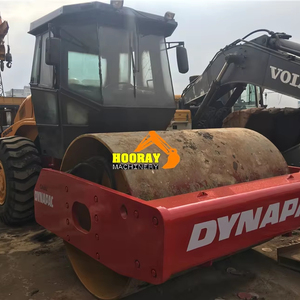 Compacteur à rouleaux Dynapac CA602D d'occasion 18t 19t Dynapac CA 602 D, rouleaux compresseurs vibratoires à tambour unique pour la construction routière à vendre - Product Image 6