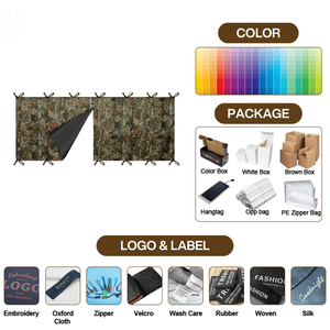 Mydays في الهواء الطلق تنوعا حجم كبير التمويه الغزلان الصامتة شجرة مغناطيسية تقف الصيد أعمى - Product Image 2