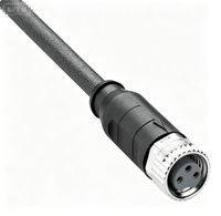 Nouveau câble de programmation PLC industriel authentique M12 3 broches femelle 2094782 YF8U13-020UA1XLEAX non blindé 2M pour capteur