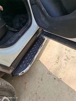 2 marchepieds latéraux en aluminium compatibles avec JAC JS4 2020-2025, marchepieds latéraux, seuils, étriers, y compris les accessoires d'installation, boulons