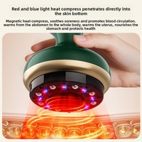 Appareil électrique Gua Sha de classe I pour usage domestique, outil de ventouses, instrument de massage à pression négative pour épaules et dos, et rouleau de massage abdominal