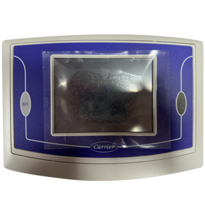 Panel de control táctil para aire acondicionado central Carrier 00PSG000281600 con pantalla azul para sistemas HVAC - Product Image 4