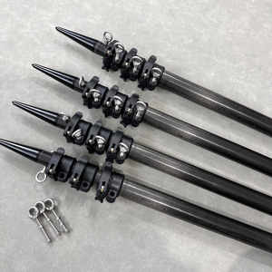 Vente en gros de <span class=keywords><strong>tigresse</strong></span> jeu d'échafaudage à gréement unique pêche sportive oc1 grue hydraulique camion télescopique en fibre de carbone outrigger - Product Image 6