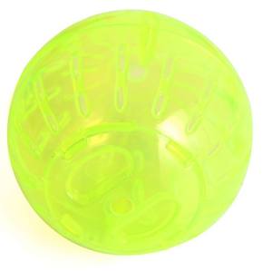 Piccolo Pet Run The Ball Toy Home criceto palla da corsa trasparente 10cm Jogging animali domestici cincillà accessori per criceti - Product Image 6