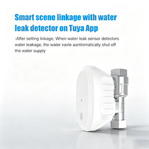 Válvula Inteligente WiFi Smart Life para Control de Fugas de Agua, Válvula Solenoide con Medición de Temperatura y Consumo de Agua - Product Image 6