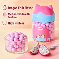 Aimo Fruit Crispy Balls - Fruitige smaak - Smelt in je mond - 14 gram koekjes - Klaar om te eten - Houdbaarheid 12 maanden