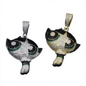 Colgante de Murciélago para Decoración de Halloween 2024, Chapado en Oro, Aleación con Circonitas, Estilo Y2K, Regalo Genial - Product Image 4