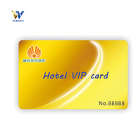 Hochsichere CR80 RFID Smart Card 13,56MHz Wasserdicht/Wetterfest FM08/TK4100/EM4200 Chip Luxus Hotelzimmerkarte