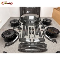 Kit de carrosserie en fibre de carbone forgée de style MSY pour Range Rover Vogue 2024 capot capot pare-chocs lèvre garde-boue