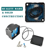 Kit d'isolation de batterie double intelligent 12V 140A avec modes manuel/automatique, relais sensible à la tension VSR et écran LED