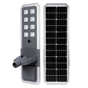 Solar Street <b>Light</b> Integrated <b>Led</b> Aluminum Alloy Mono Si Solar Cell Wall Mount 12V DC Outdoor Waterproof Smart Sensor - Product Image 3