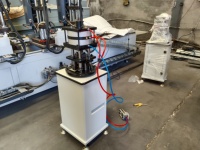Machine de découpe et de poinçonnage pneumatique pour profilés en aluminium, avec PLC, pour portes et fenêtres en aluminium, PVC, UPVC et acier inoxydable