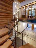 CBMMart main courante poteau loft escaliers antidérapants marches et nez d'escalier pilier en bois conceptions d'escalier