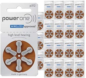 Baterías <span class=keywords><strong>para</strong></span> audífonos Powerone Baterías <span class=keywords><strong>para</strong></span> audífonos Power One Size 10 13 <span class=keywords><strong>312</strong></span> 675 Baterías <span class=keywords><strong>para</strong></span> audífonos de aire de zinc - Product Image 5