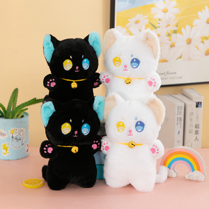Jouet en peluche durable et personnalisé avec broderie d'animaux Style zoo super doux pour chat d'anniversaire Soulagement du stress 24cm - Product Image 5