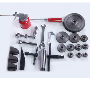 bibo Mini Torno Metálico Multiusos Combinado con Fresadora y Brocas de Fresado de Buena Calidad - Product Image 4