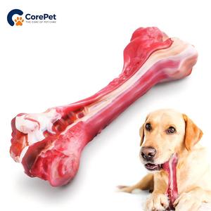 Jouet <span class=keywords><strong>à</strong></span> mâcher pour <span class=keywords><strong>chien</strong></span> en caoutchouc naturel Corepet, interactif, pour le nettoyage des dents, la dentition, forme d'os réaliste, pour chiens de petite, moyenne et grande taille - Product Image 1