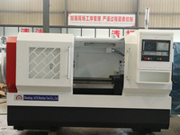 Torno Horizontal CNC CK6156 de Alta Eficiencia y Trabajo Mediano con Funciones Multifuncionales de Torneado de Alta Precisión y Control GSK