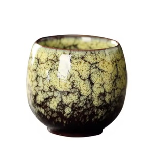 Tazze da Tè in Ceramica Smaltata Fatte a Mano, Forma a Uovo, Tazza da <span class=keywords><strong>Caffè</strong></span> in Ceramica con Motivo Unico, Ciotola per Degustazione Tè Kung Fu per Meditazione e Regali - Product Image 6