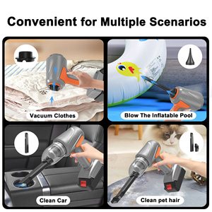 <span class=keywords><strong>Aspirateur</strong></span> à main sans fil à haute puissance alimenté par USB Nettoyeur de voiture humide <span class=keywords><strong>et</strong></span> sec <span class=keywords><strong>avec</strong></span> lumière pratique pour les hôtels - Product Image 3