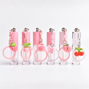 Mini tube <span class=keywords><strong>de</strong></span> baguette brillant à lèvres personnalisable <span class=keywords><strong>de</strong></span> 2.5ml avec porte-clés en matière plastique ronde pour emballage cosmétique <span class=keywords><strong>de</strong></span> crème pour le <span class=keywords><strong>mascara</strong></span> et les yeux - Product Image 6