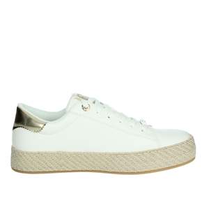 Baskets Tamaris pour femmes, style espadrille plateforme, couleur blanche - Product Image 4