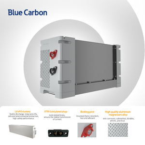 Azul Carbono Lifepo4 12V 200Ah 250Ah 300Ah Baterias Solares Bateria De Armazenamento De Energia 2kWh 3kWh 4kWh Bateria De Lítio Solar - Product Image 3