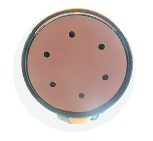 מלטשת דיסקית פנאומטית מסתובבת 125 מ\\\"מ מדגם DNSCHIE עם נייר ליטוש עם סקוץ' לשימוש ברכב ובעץ - Product Image 3