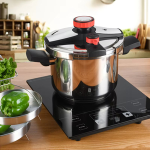 Casserole à pression à induction pas chère, cuisson instantanée rapide, casserole à pression en acier inoxydable 18/10, 6 8 10L - Product Image 3