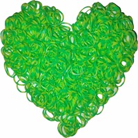 Bandas Elásticas para Hacer Pulseras, Kit de Fabricación de Pulseras de Goma Elástica de 15 mm para Niñas, Juguetes para Niños